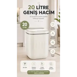 Sensörlü Çöp Kovası 20 Litre
