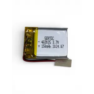 Sertec 402025 3.7v 150 Mah Li-polymer Pil (devreli/1.5a)