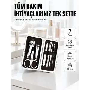Seyahat İçin Uygun Çok Amaçlı Kişisel Bakım Seti