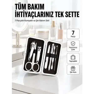 Seyahat İçin Uygun Çok Amaçlı Kişisel Bakım Seti