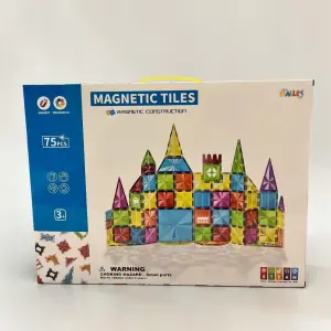 SH40764 75 PARÇA YILDIZ ELMAS RENKLİ PENC.MAGN