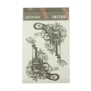 Silah Tattoo Dövme Sticker