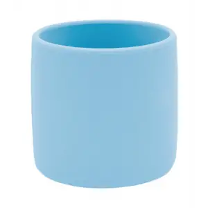 Silikon Mini Bardak Mineral Blue