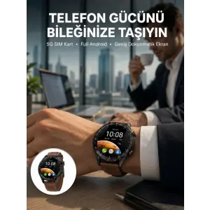 SIM Kartlı Akıllı Saat GPS WiFi Bluetooth Destekli Yeni Nesil