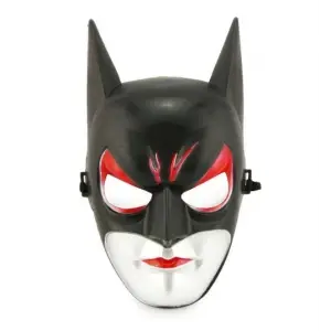 Siyah Renk Uzun Kulaklı Batman Maskesi 28x17 Cm Bx40