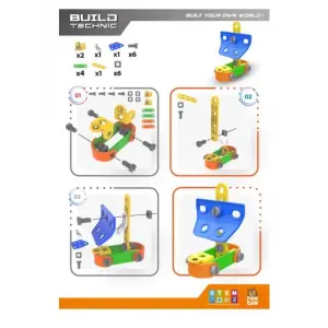 Sök Tak 22 Parça Yelkenli Build Technic - 4100101-2-22 - 1 ADET