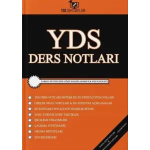 Sokak ları Yayınları YDS Ders Notları
