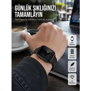 SQ-16 Mini Series 10 – Dokunmatik Akıllı Saat | Kalp Ritmi, SpO2, Uyku Takibi