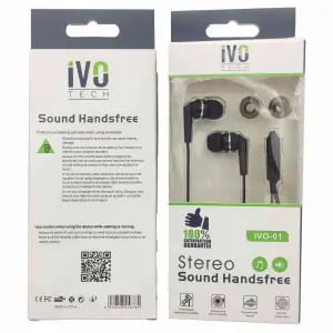Stereo Earphone Kablolu Kulaklık İvotech  İvo-01