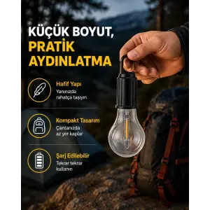 Su Geçirmez Dış Mekan LED Çadır Işığı