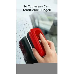 Su İz Bırakmayan Pratik Araç Camı Temizleme Süngeri