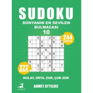Sudoku Dünyanın En  Bulmacası 10