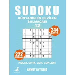 Sudoku Dünyanın En  Bulmacası 12