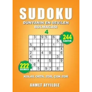 Sudoku Dünyanın En  Bulmacası 4