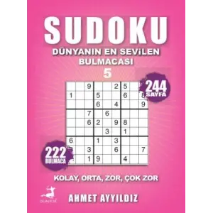 Sudoku Dünyanın En  Bulmacası 5