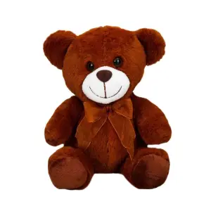 Sunman Kurdeleli Peluş Ayı 21 cm -Stokta Olan Renk Gönderilir