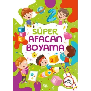 Süper Afacan Boyama Kitabı