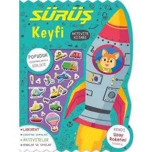 Sürüş Keyfi - Çıkartmalı Aktivite Kitabı
