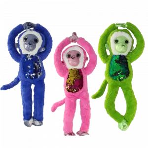Süslü Maymunlar Peluş Oyuncak 45 cm 1 adet