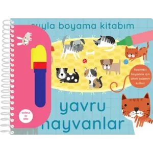 Suyla Boyama Kitabım - Yru Hayvanlar
