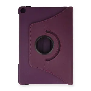 Tab M10 Tb328fu Kılıf 360 Tablet Deri Kılıf - Mürdüm