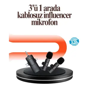 Tak ve Kullan Mikrofon - Gürültü Engelleyici