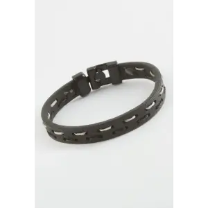 Taraftar Kaliteli Suni Deri Bileklik