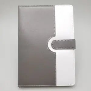 Tarihsiz Ajanda Defter Beyaz Gri Renk