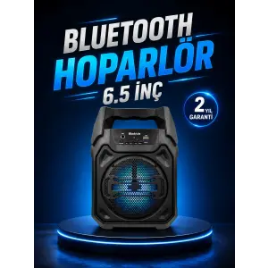 Taşınabilir Şarjlı Hoparlör – Bluetooth, TWS ve Uzun Pil Ömrü