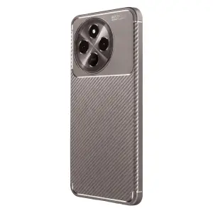 Tecno Spark 30 Pro Kılıf Auto Fus Karbon Kapak - Gri