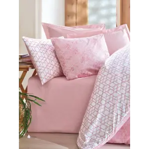 Tek Kişilik Minimal Nev Takımı  Pembe