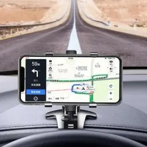 Telefon Tutucu Araç İçi Telefon Tutucu Klipsli 360c Dönüş