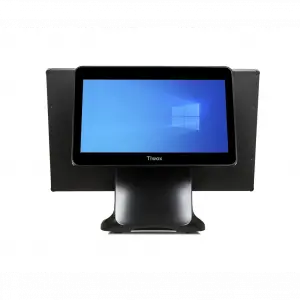 Tiwox TP-7610-D, Intel i7 10.Nesil, 18.5" Ekran,  8GB Ram, 128GB M.2 SSD, Endüstriyel, Dokunmatik Pos PC (çift ekran)