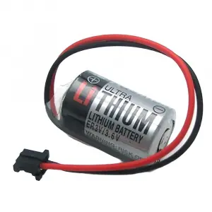 Toshiba Er3v 3.6v 1/2aa Size Lithium Pil - Siyah Soket