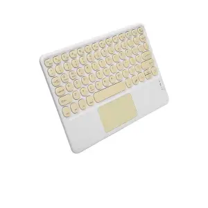 Touchpad Uyumlu Bluetooth Klavye Slim Kablosuz Wifi Q Klavye