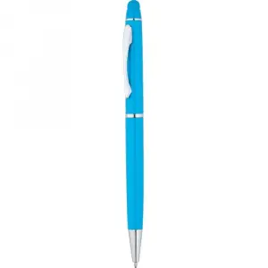 Touchpen Dokunmatik Turkuaz Metal Kalem
