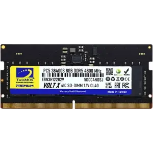 TWINMOS 8GB DDR5 4800Mhz CL40 Notebook Ram TMD58GB4800S40
