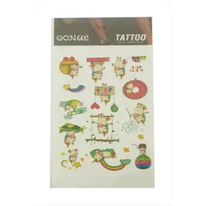 Unicorn Tattoo Dövme Sticker