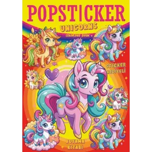 Unicorns Boyama Kitabı Pop