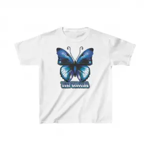 Unisex Çocuk Baskılı T-Shirt - Beyaz