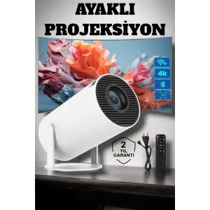 USB ve Kablosuz Bağlantı Özellikli 5000 Saat Ampul Ömürlü Projeksiyon