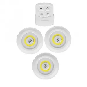 UZAKTAN KUMANDALI YAPIŞKANLI LED SPOT LAMBA WT-364