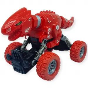 Uzayan Dinazor Arabalar 18 cm - Kırmızı - 1 ADET