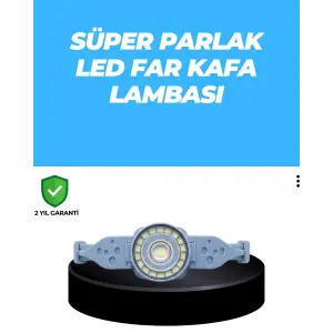 Uzun Pil Ömürlü Kamp ve Dağcılık Kafa Lambası