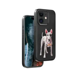 Venco İphone 11 Perma Desenli Kapak - Siyah