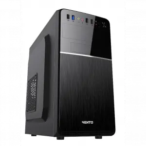 VENTO TML0117 Mid Tower, Peak 400W Siyah, ATX Kurumsal KASA