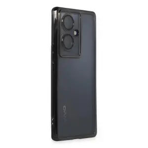 Vivo V29 Lite Kılıf  Lensli  - Siyah