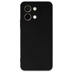 Vivo Y28 Kılıf First Silikon - Siyah