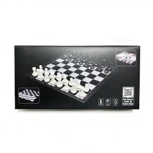 VRD10665 KATLANABİLİR SATRANC TAVLA VE DAMA SETİ