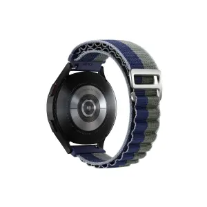 Watch 20mm Kr410 Kumaş Kordon - Lacivert-yeşil